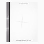 Electro - Fractal Art Letterhead
