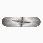Electro - Fractal Art Skateboard Deck