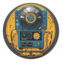 Electro Magnetic sticker