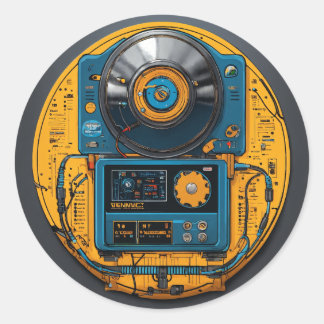 Electro Magnetic sticker