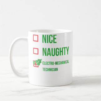Electro-Mechanical Technician Funny Christmas Ba Coffee Mug