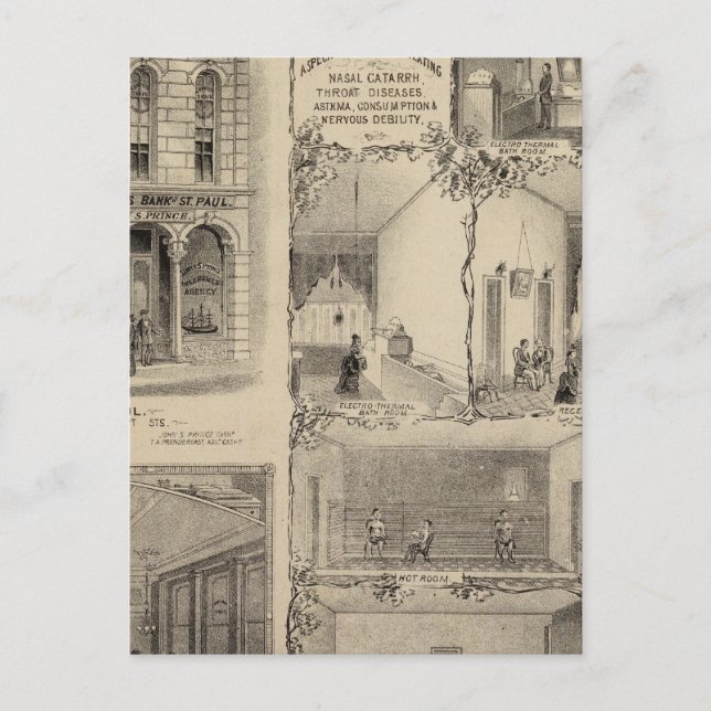 Electro Medical Institute in St. Paul, Minnesota Postcard (Front)