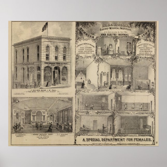 Electro Medical Institute in St. Paul, Minnesota Poster (Front)