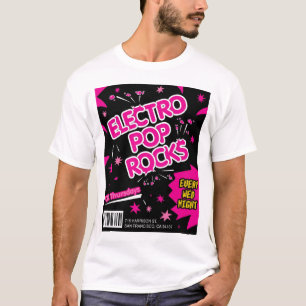 Electro Pop Rocks Candy Pink T-Shirt
