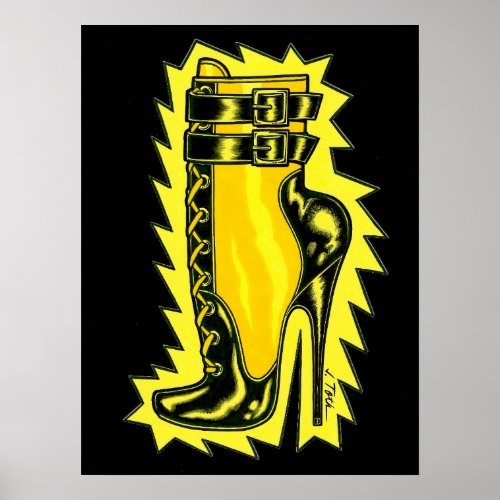 Electro Stiletto Poster