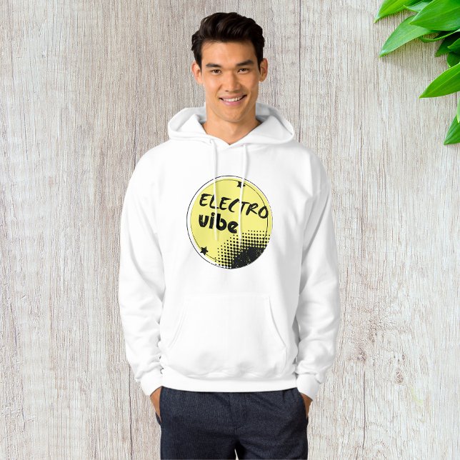 Electro Vibe Mens Hoodie (Creator Uploaded)