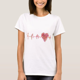 Electrocardiogram. Gordon Johnson designer! T-Shirt