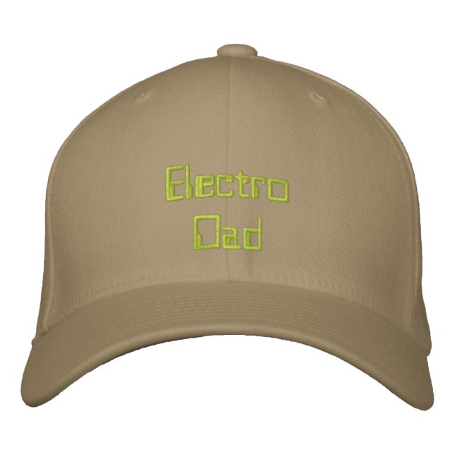 ElectroDad Embroidered Baseball Cap (Front)
