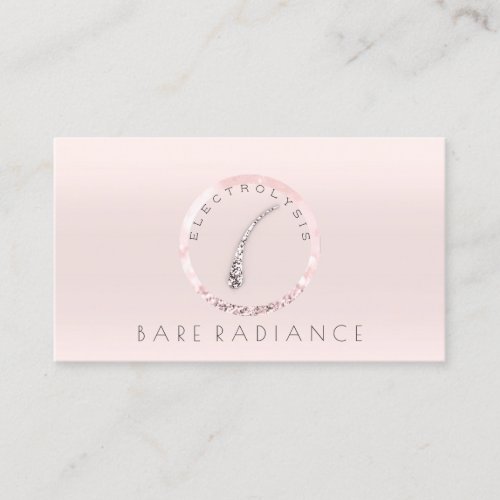 Electrolysis Hair Removal Appointment Blush Pink