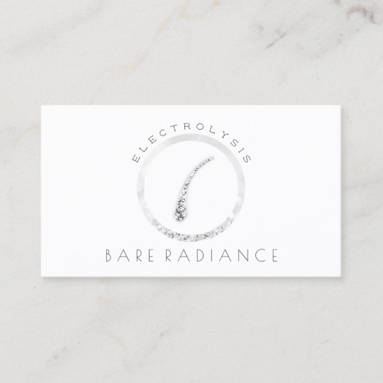 Electrolysis Hair Removal Appointment White Gray Zazzle Com