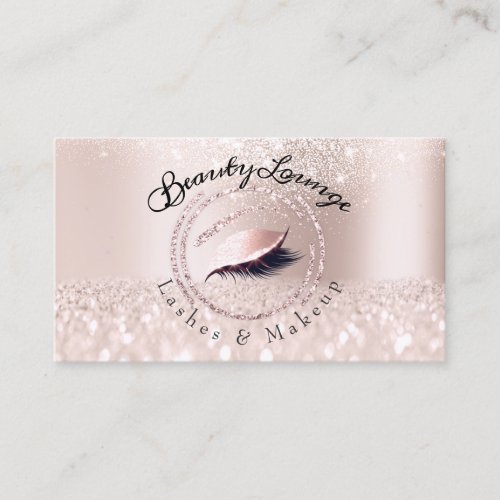 Electrolysis Hair Removal Lashes Makeup Eyes Appointment Card