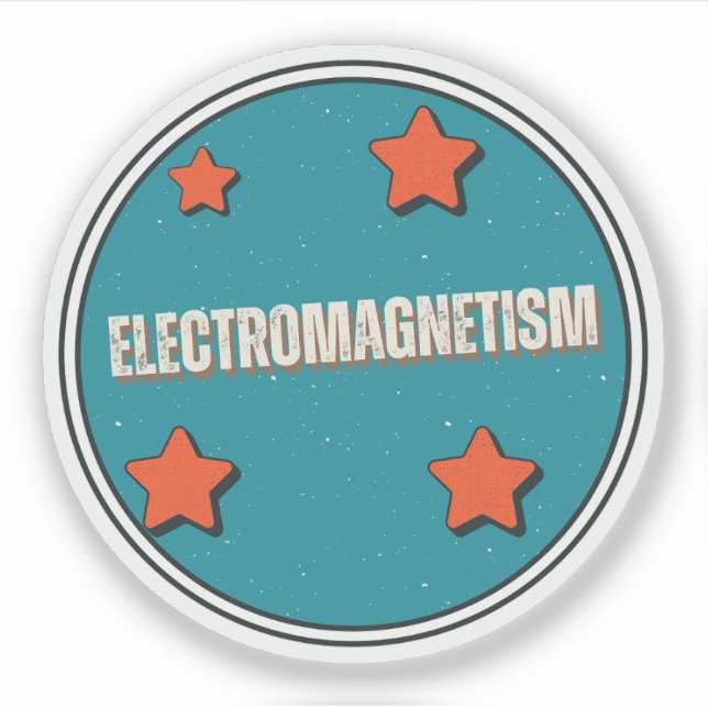 Electromagnetism Sticker (Front)