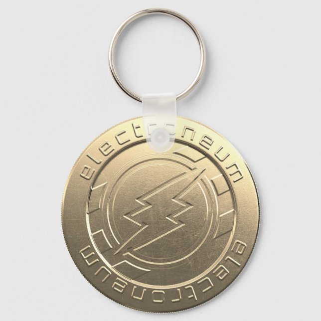 Electroneum Coin Keychain (Front)