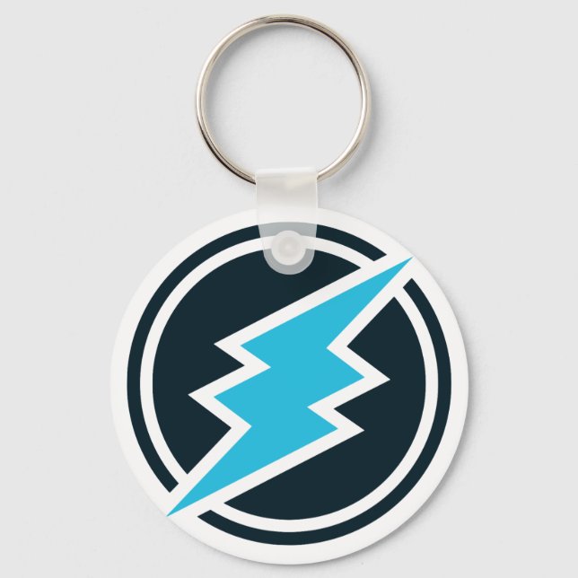 Electroneum (ETN) logo Keychain (Front)