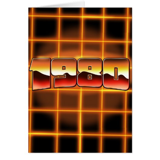 Electronic 1980 cards (Front)