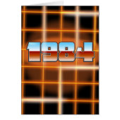 Electronic 1984 cartoon poster. (Front)