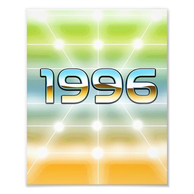 Electronic 1996 photo print (Front)
