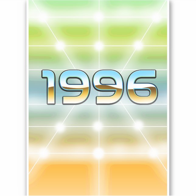 Electronic 1996 sticker (Front)