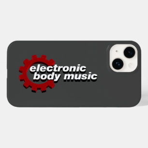 Electronic Body Music EBM lettering Case-Mate iPhone 14 Case