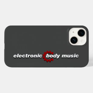 Electronic Body Music EBM lettering Case-Mate iPhone 14 Case