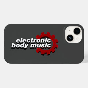 Electronic Body Music EBM lettering Case-Mate iPhone 14 Case