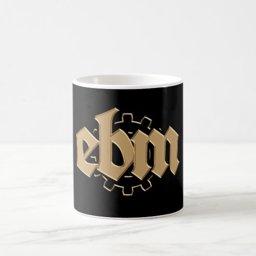 Electronic Body Music EBM lettering V2 Coffee Mug