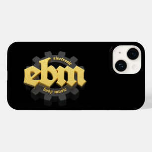 Electronic Body Music EBM lettering V3 Case-Mate iPhone 14 Case