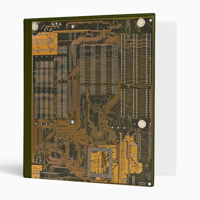 electronic circuit board binder (Front/Inside)