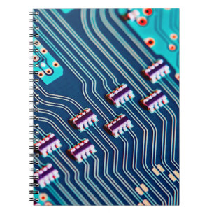 Electronic circuit board close up. background,boar notebook