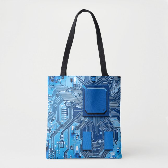 Electronic circuit board close up. circuit,board,s tote bag (Front)