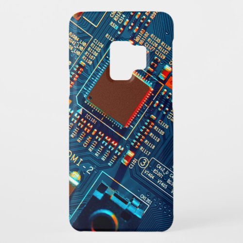 Electronic circuit board close up electronicmicr Case_Mate samsung galaxy s9 case