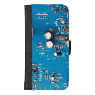 Electronic circuit board iPhone 8/7 plus wallet case