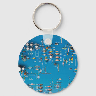 Electronic circuit board keychain