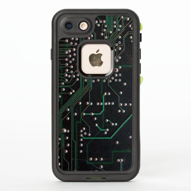 Electronic Circuit Board LifeProof iPhone Case (Back)