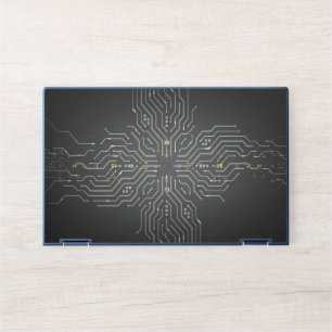 Electronic Circuit HP Elite Dragonfly Notebook Ski Laptop Skin