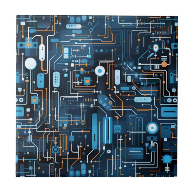 Electronic Circuit Tile (Front)
