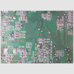 Electronic Circuit Tissue Paper