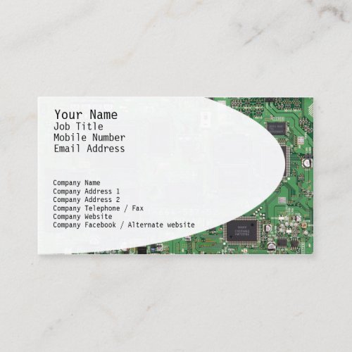 Electronic Circuits Business Card