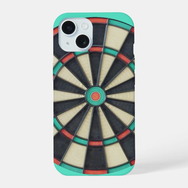 Electronic Dart Board Iphone Case (Back)