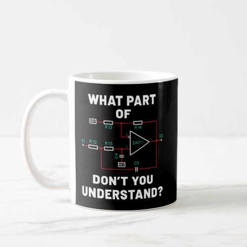 Electronic Diagram Electrical Engineer Funny Gift Coffee Mug