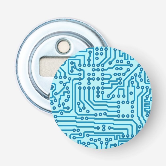Electronic Digital Circuit Board Bottle Opener (Front)
