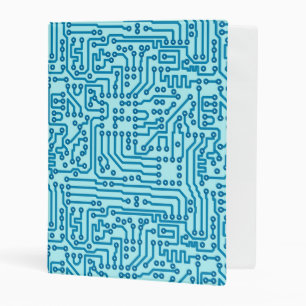 Electronic Digital Circuit Board Mini Binder