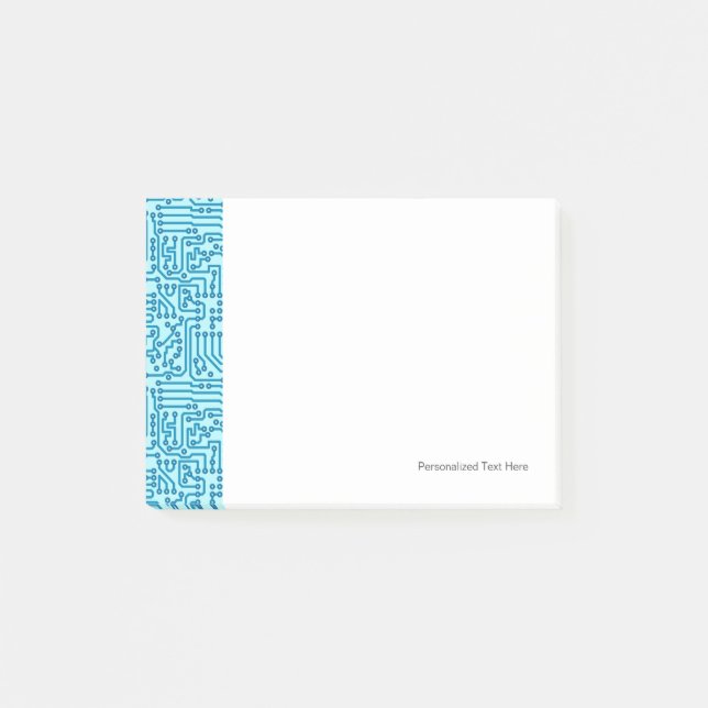 Electronic Digital Circuit Board Post-it Notes (Front)