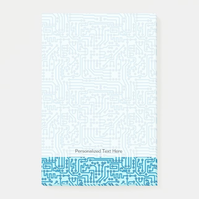 Electronic Digital Circuit Board Post-it Notes (Front)