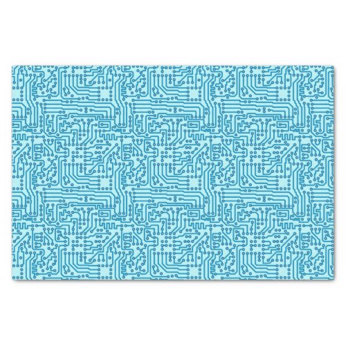 Electronic Digital Circuit Board Tissue Paper