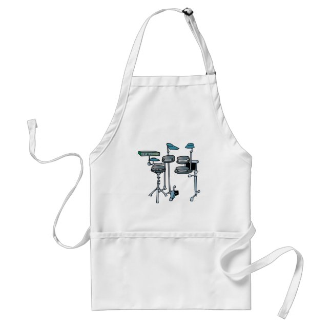 electronic drum set adult apron (Front)