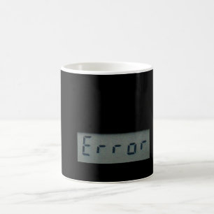 Electronic Error Message Mug, Stein