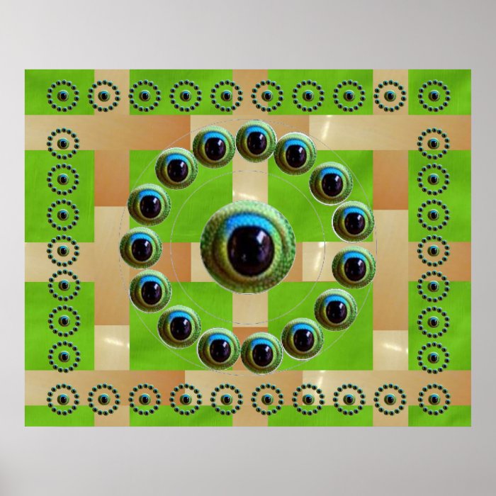 Electronic Eye   Futuristic Product Design Poster