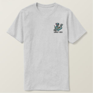 Electronic Funny Humor Gadget Geek Personalized Embroidered T-Shirt