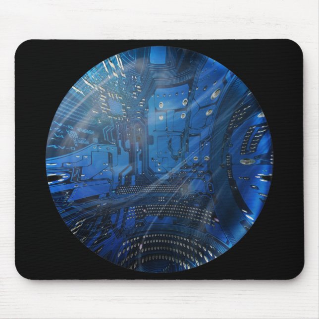 electronic globe mouse pad (Front)